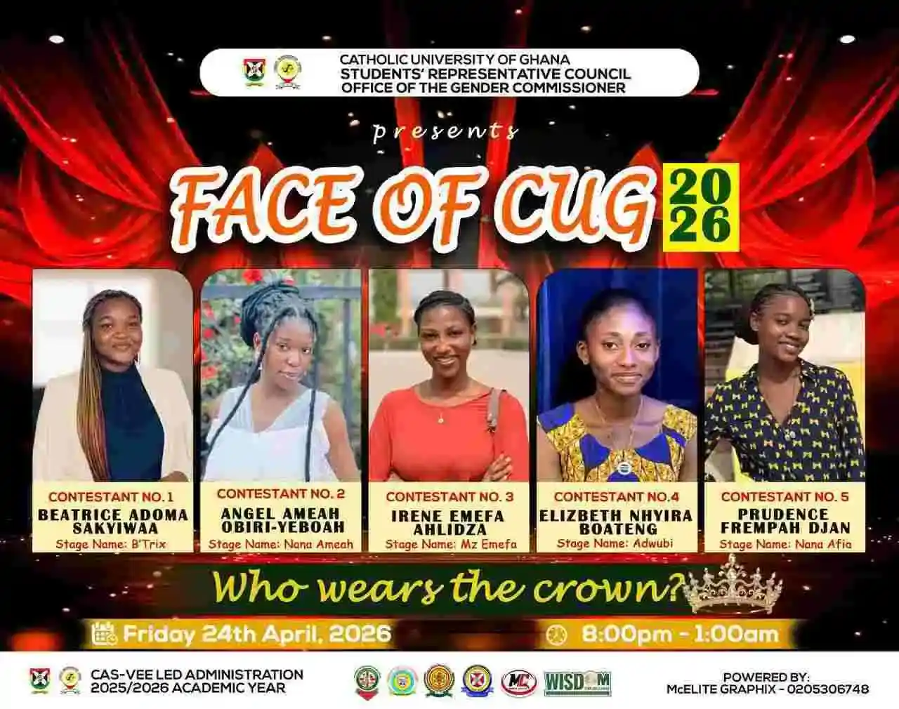 Face of CUG - 2026